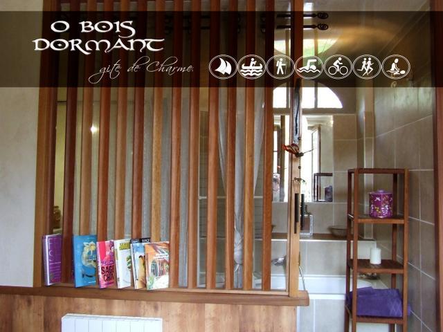 O Bois Dormant- Studio Vue Rance River Et Viaduc De Dinan Lanvallay Exterior photo